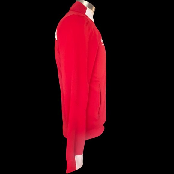 Umbro Men's Jacket Canada Soccer Track Red Sz XS - Picture 4 of 7